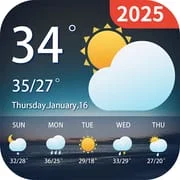 Local Weather Forecast - Radar app icon - Weather category