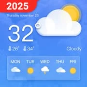 Live Weather Forecast app icon - Weather category