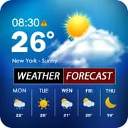 Weather Forecast, Live Weather app icon - Weather category