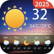 Local Weather Alerts - Widget app icon - Weather category