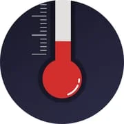 Thermometer - Hygrometer app icon - Weather category