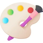 Ms Paint app icon - Art & Design category