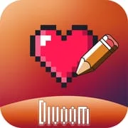 Divoom: pixel art editor app icon - Art & Design category