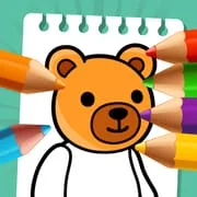 Kids Coloring & Kids Drawing app icon - Art & Design category