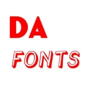 DA FONT'S app icon - Art & Design category