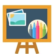 Kids Paint app icon - Art & Design category