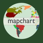 MapChart app icon - Art & Design category
