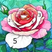 Color by Number for Adults app icon - Art & Design category
