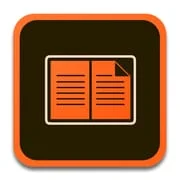 Adobe Digital Editions app icon - Books & Reference category