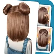 Hairstyles for short hair app icon - Beauty category