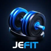 JEFIT Gym Workout Plan Tracker app icon - Health & Fitness category