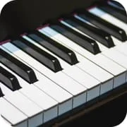 Real Piano app icon - Music category