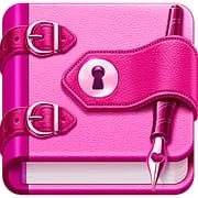 Diary with lock app icon - Lifestyle category
