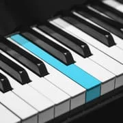 Real Piano electronic keyboard app icon - Music category