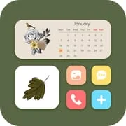 Widget 2025: Aesthetic Widgets app icon - Personalization category