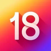 Launcher iOS 18 app icon - Personalization category