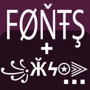 Text Font Generator app icon - Personalization category