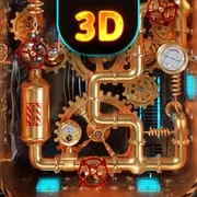 3D Wallpaper Steampunk Energy app icon - Personalization category