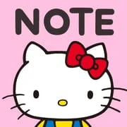 Notepad Hello Kitty app icon - Personalization category