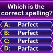 Spelling Quiz - Word Trivia app icon - Word category