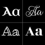Font Keyboard: Text Fonts+ app icon - Personalization category