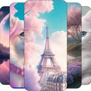 Wallpapers and Backgrounds app icon - Personalization category