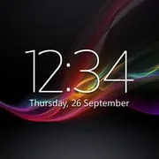 Digital Clock & Weather Widget app icon - Personalization category