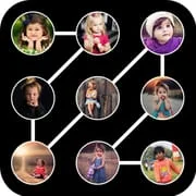Photo Pattern Lock Screen app icon - Personalization category