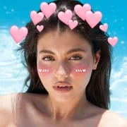 Holiday Sticker Filter Make Up app icon - Personalization category