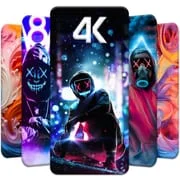 4K Wallpaper & HD Background app icon - Personalization category