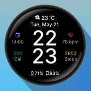 Minimal Watch Faces app icon - Personalization category