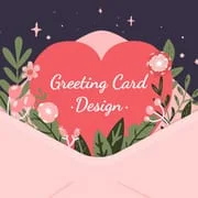Greeting Card Design app icon - Personalization category