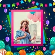 Birthday Photo Frame 2023 app icon - Photography category