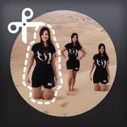 Cut Paste Photo Seamless Edit app icon - Photography category
