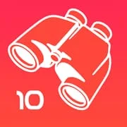 Binoculars Night Mode Zoom app icon - Photography category