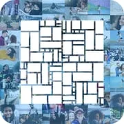 Gandr: Unlimited photo collage app icon - Photography category