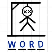 Hangman Words:Two Player Games app icon - Word category