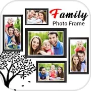 Family photo frame app icon - Photography category