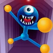 Blue Monster: Stretch Game app icon - Puzzle category