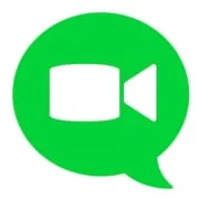 All in one video messenger app icon - Social category