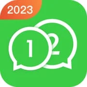2Face: Parallel Space app icon - Social category