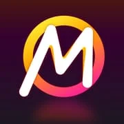 Mivi: Music & Beat Video Maker app icon - Video Players & Editors category