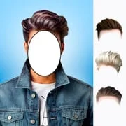 Man Hairstyles Photo Editor app icon - Beauty category