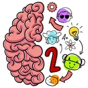 Brain Test 2: Tricky Stories app icon - Trivia category