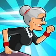 Angry Gran Run - Running Game app icon - Action category