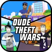 Dude Theft Wars FPS Open world app icon - Action category