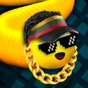 Snake Hunt: Worm io Games Zone app icon - Action category