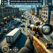 Modern Sniper 3d Assassin app icon - Action category
