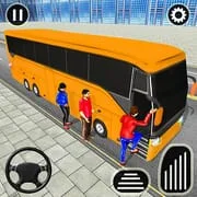 Bus Simulator: Coach Bus Game app icon - Role Playing category