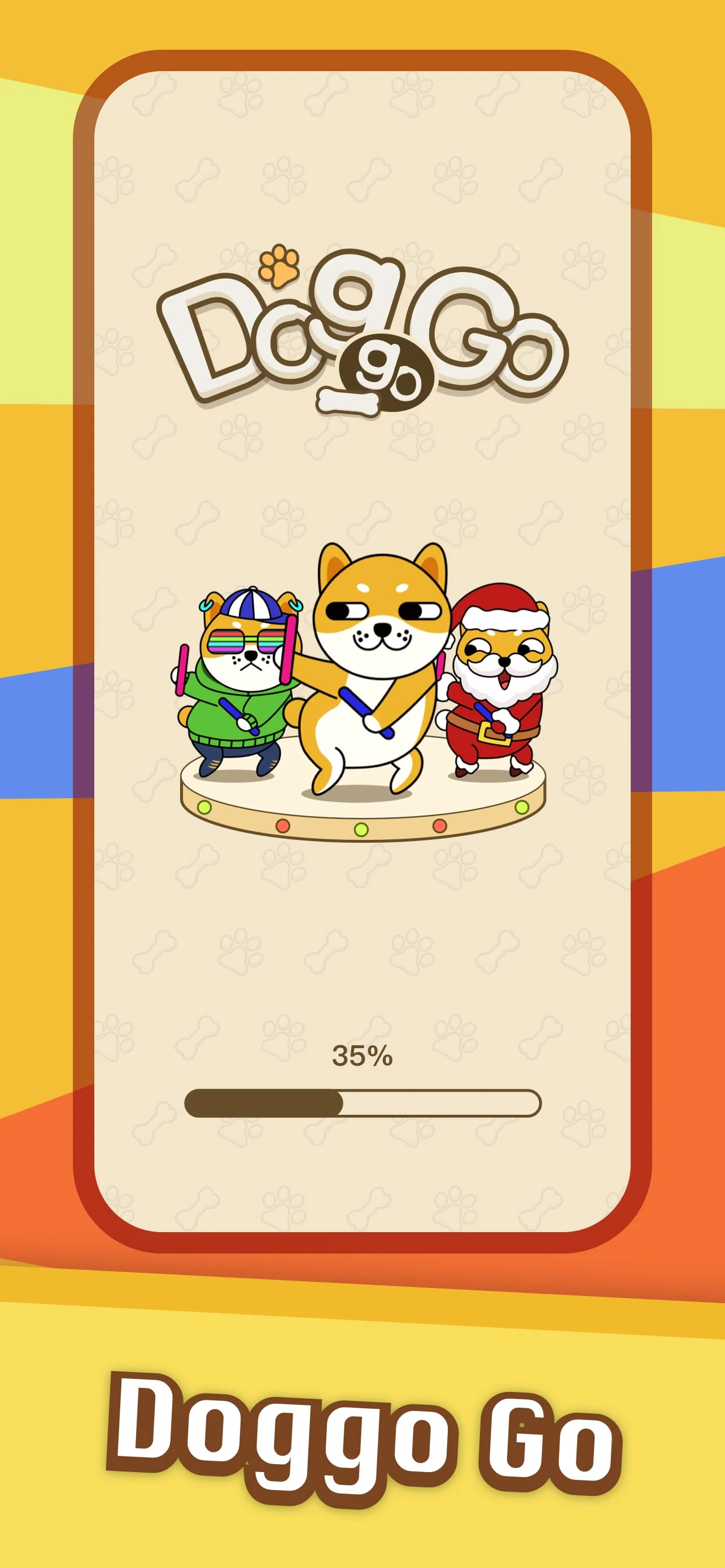 Doggo Go - Meme, Match 3 Tiles Screenshot 1
